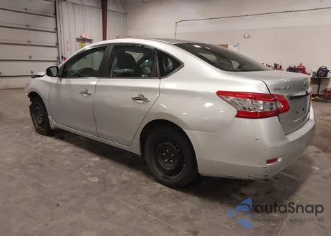 2015 Nissan Sentra S из США, поврежденный, VIN 3N1AB7AP3FY285877